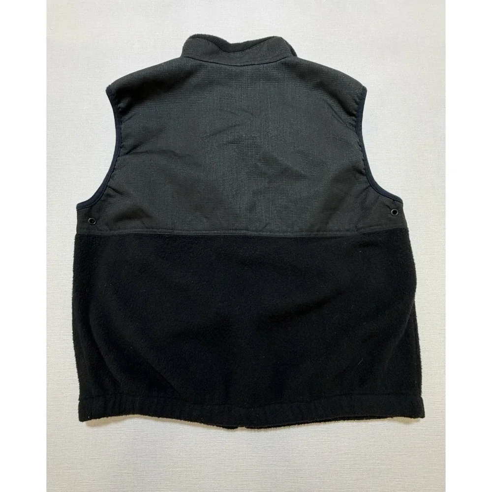 Vintage Oakley Software Fleece Vest Size Small Nylon Black USA Made 90s